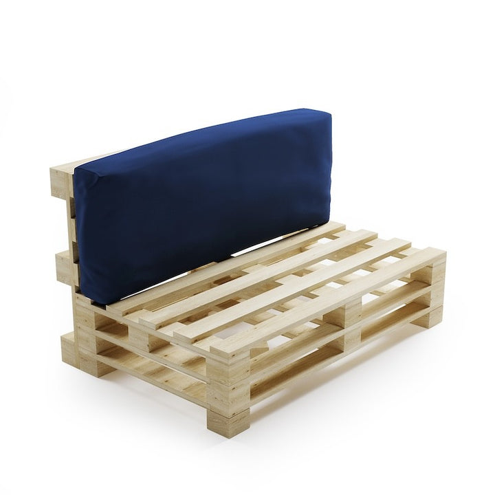 Fodera per cuscino da pallet sfoderabile - Schienale 120 x 40 cm