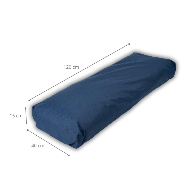 Fodera per cuscino da pallet sfoderabile - Schienale 120 x 40 cm