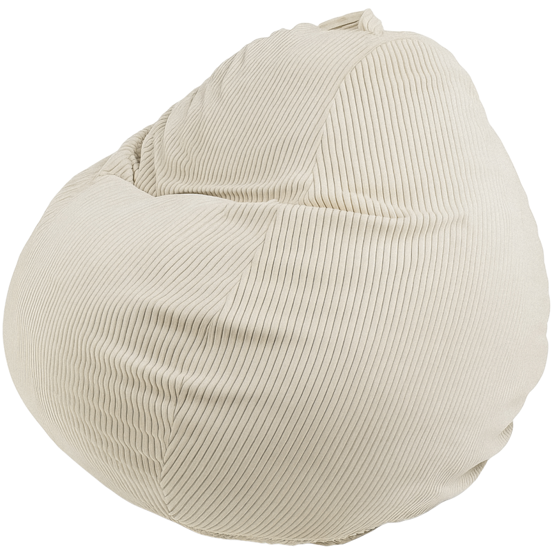 Fodera per Pouf a Sacco in Velluto a Coste - 120x100 Cm