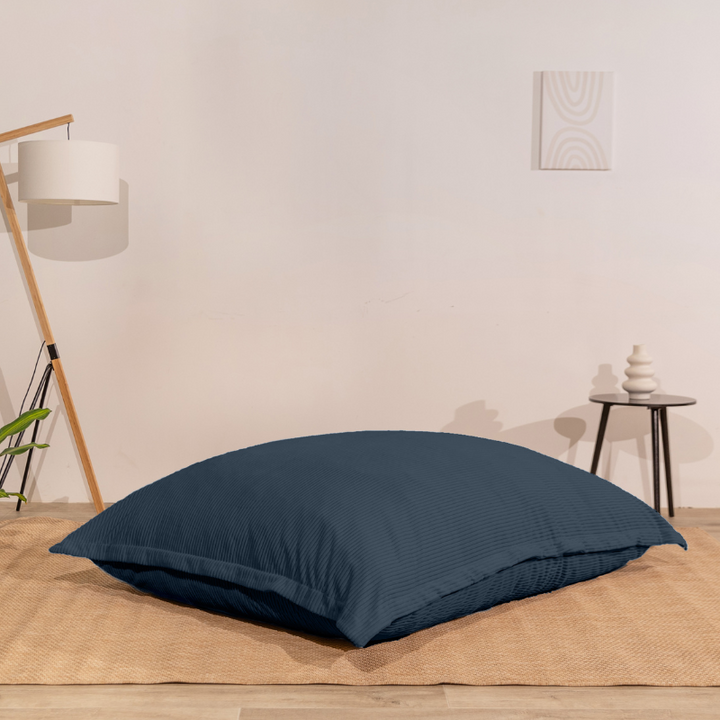 Fodera per Pouf in Velluto a Coste - 140x180 Cm
