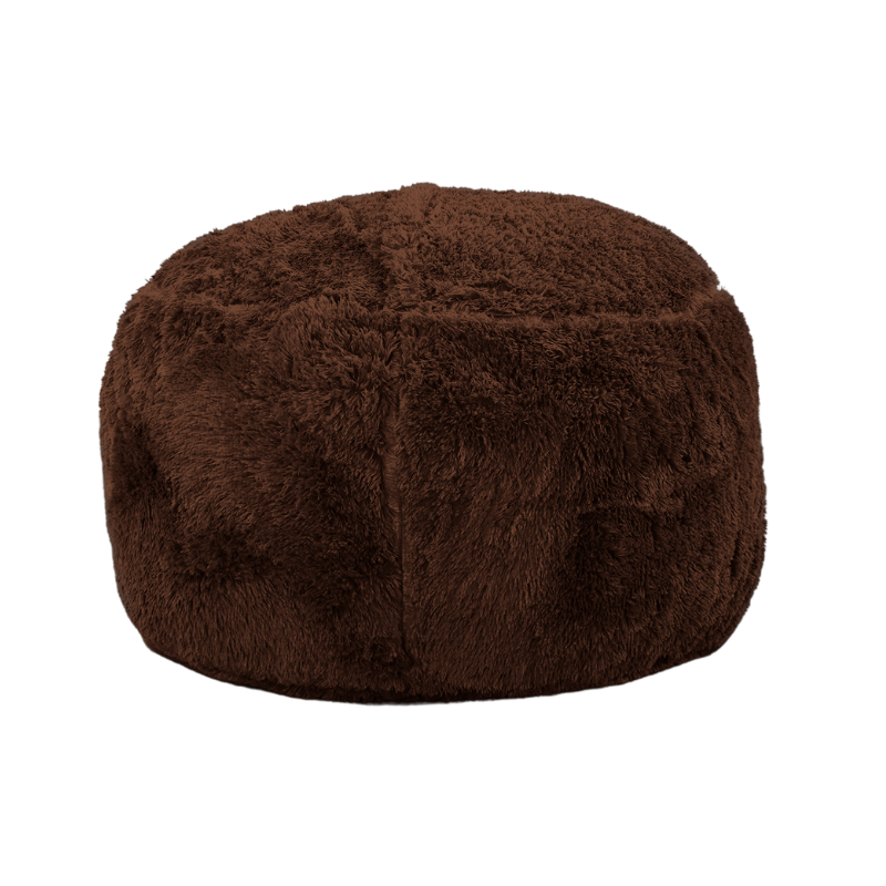 Solo fodera pouf gigante in pelliccia - 120 cm - Banabag