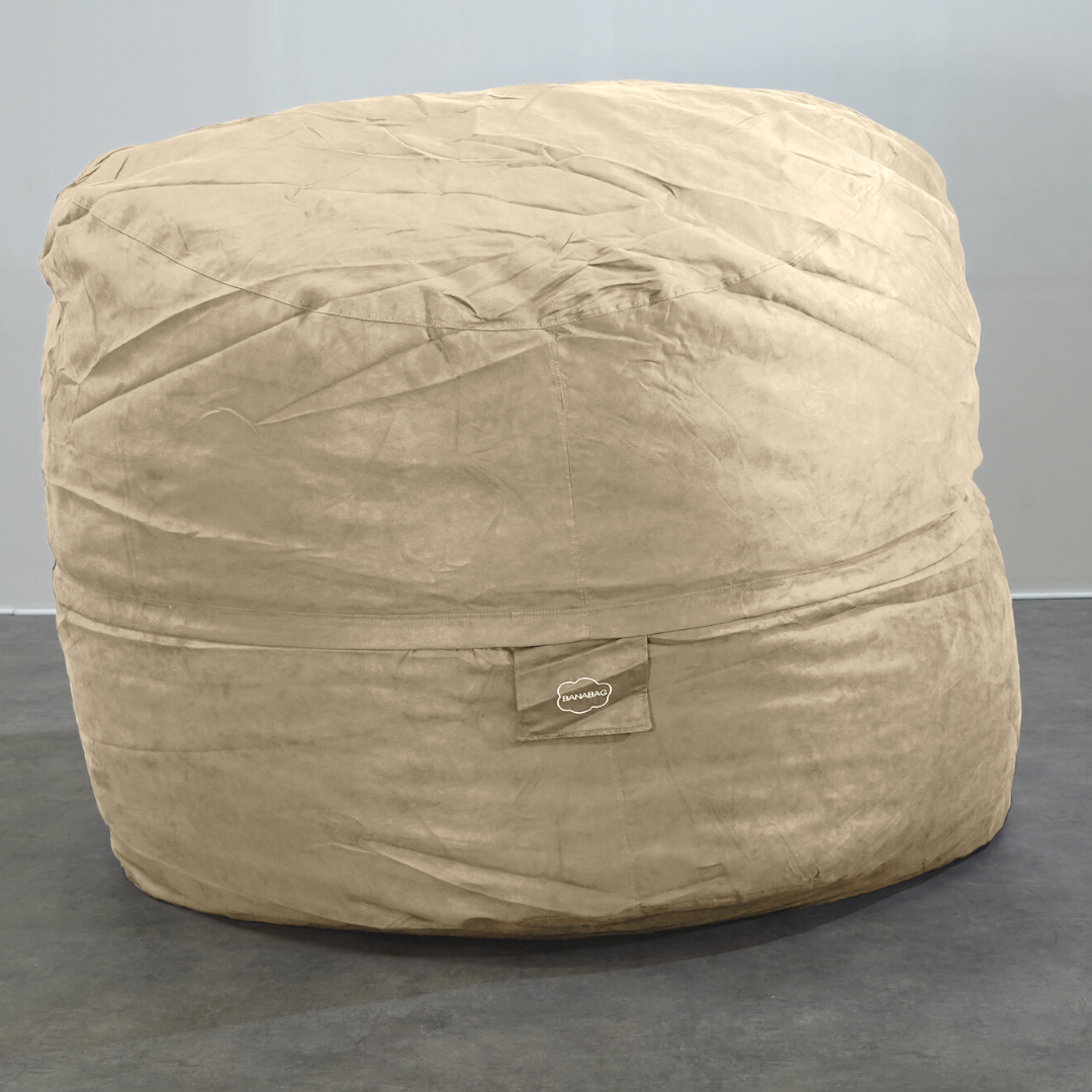 Solo rivestimento pouf gigante in microsuede - 200 cm - Banabag