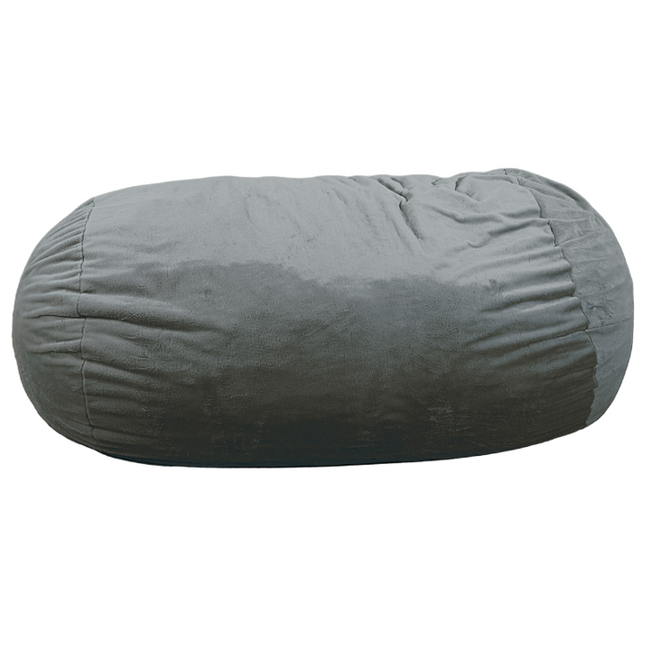 Solo rivestimento pouf lungo gigante in pelliccia - 160 cm