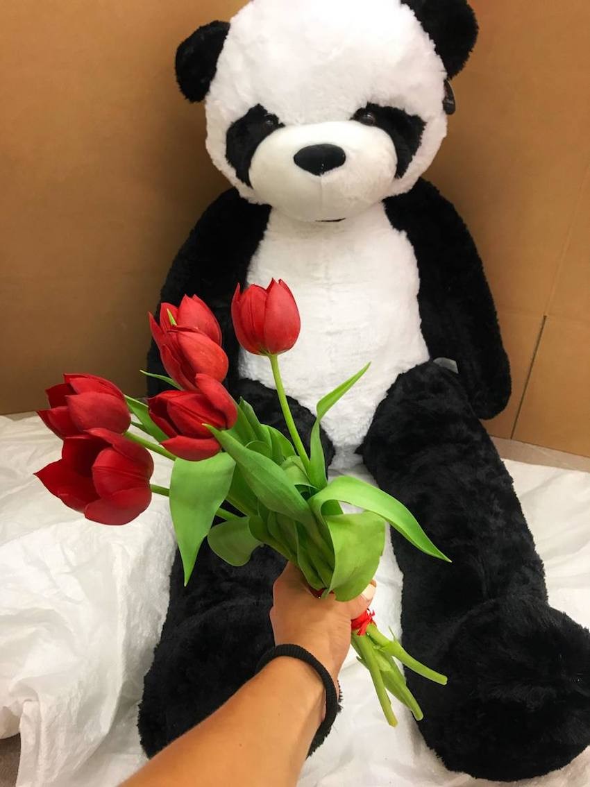 Peluche Panda Gigante - 130 Cm