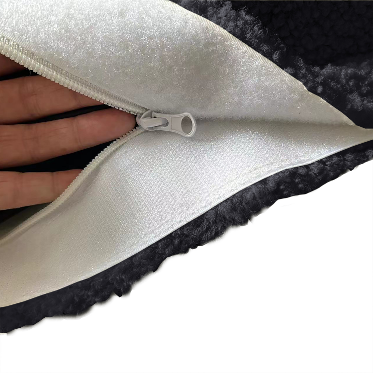 Pouff in tessuto bouclé sfoderabile - 140x180 cm