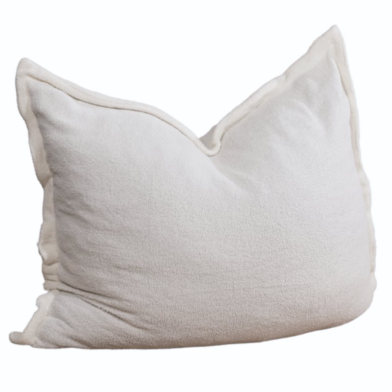 Pouff in tessuto bouclé sfoderabile - 140x180 cm