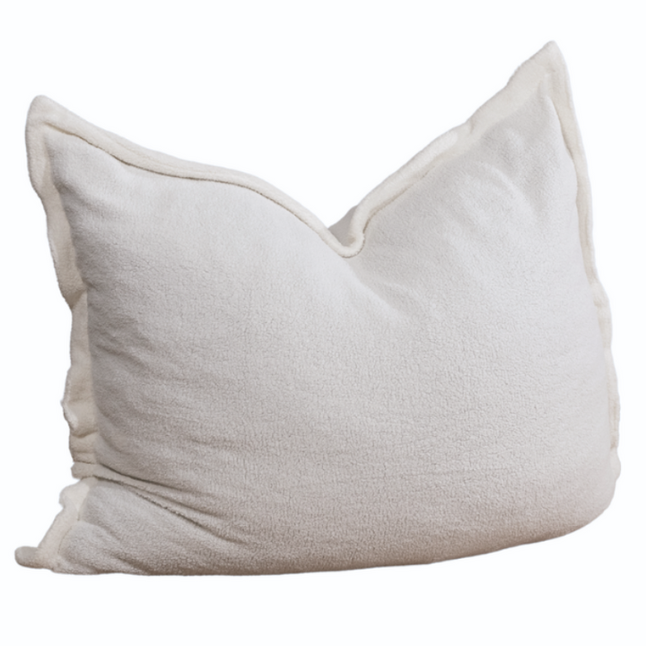 Pouff in tessuto bouclé sfoderabile - 140x180 cm