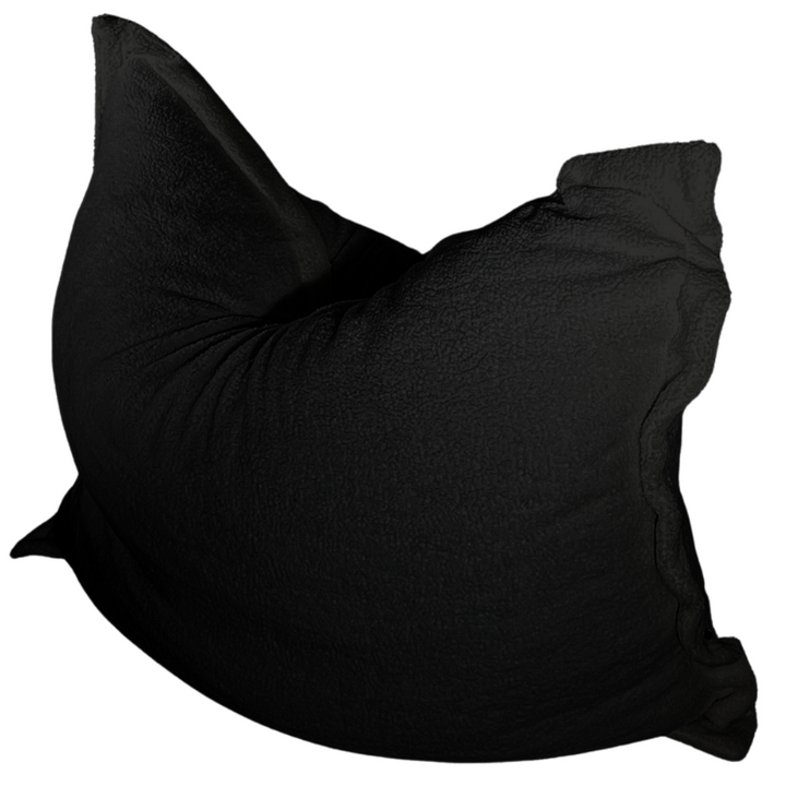 Pouff in tessuto bouclé sfoderabile - 140x180 cm