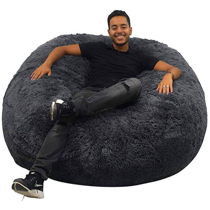 Pouf Gigante in Pelliccia - 140 Cm - Banabag