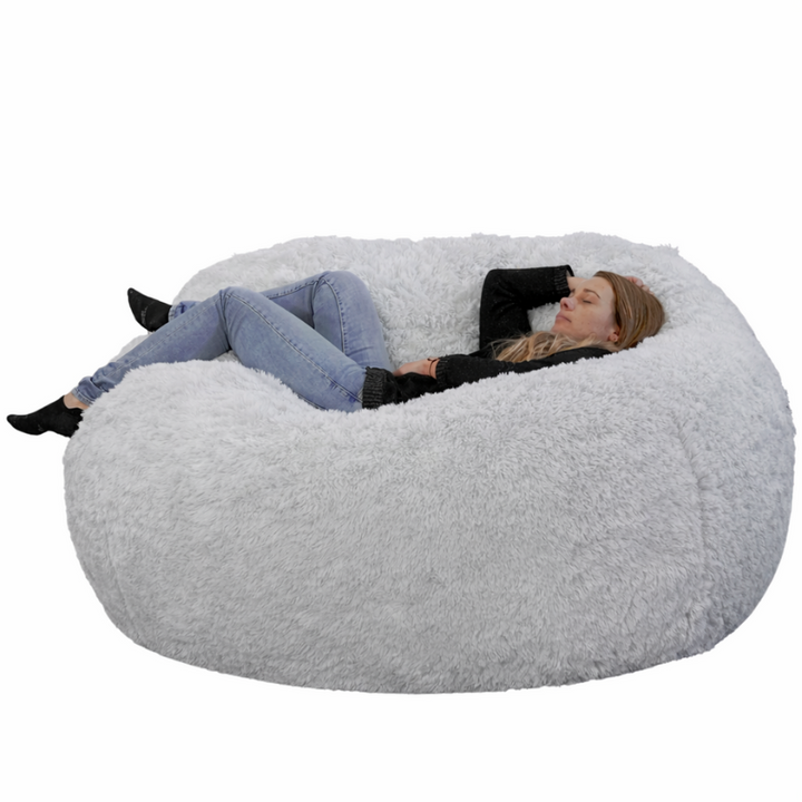 Pouf Gigante in Pelliccia - 140 Cm - Banabag