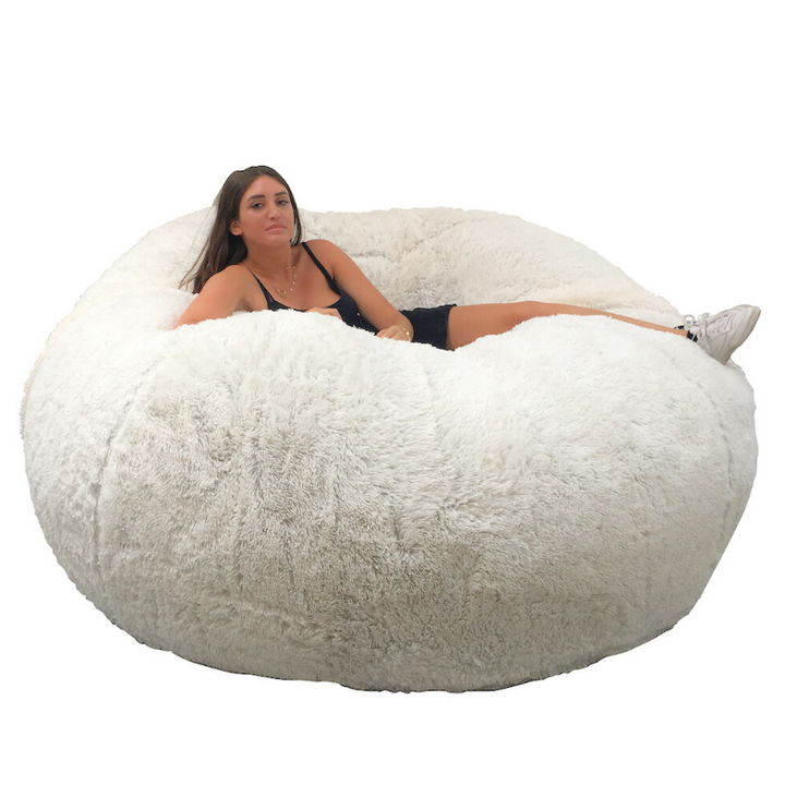 Pouf Gigante in Pelliccia - 160 Cm - Banabag