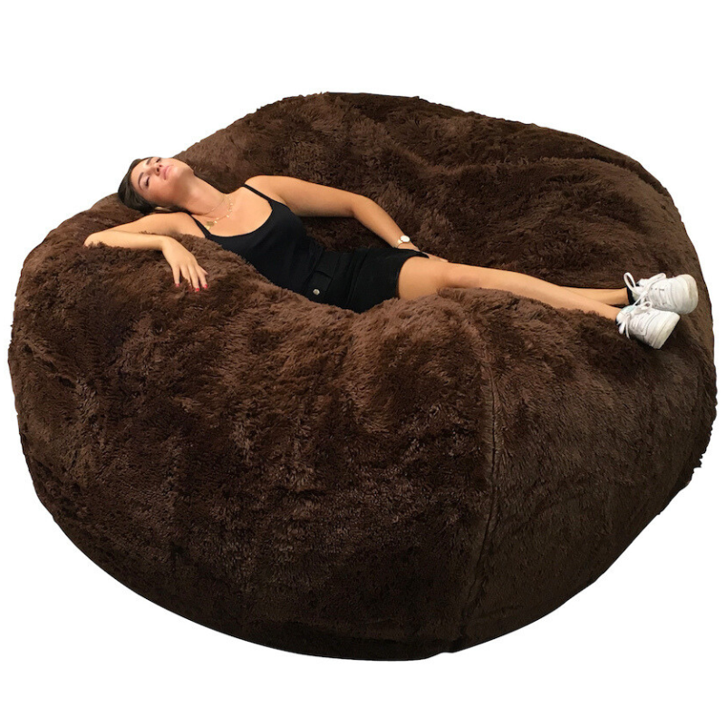 Pouf Gigante in Pelliccia - 180 Cm - Banabag