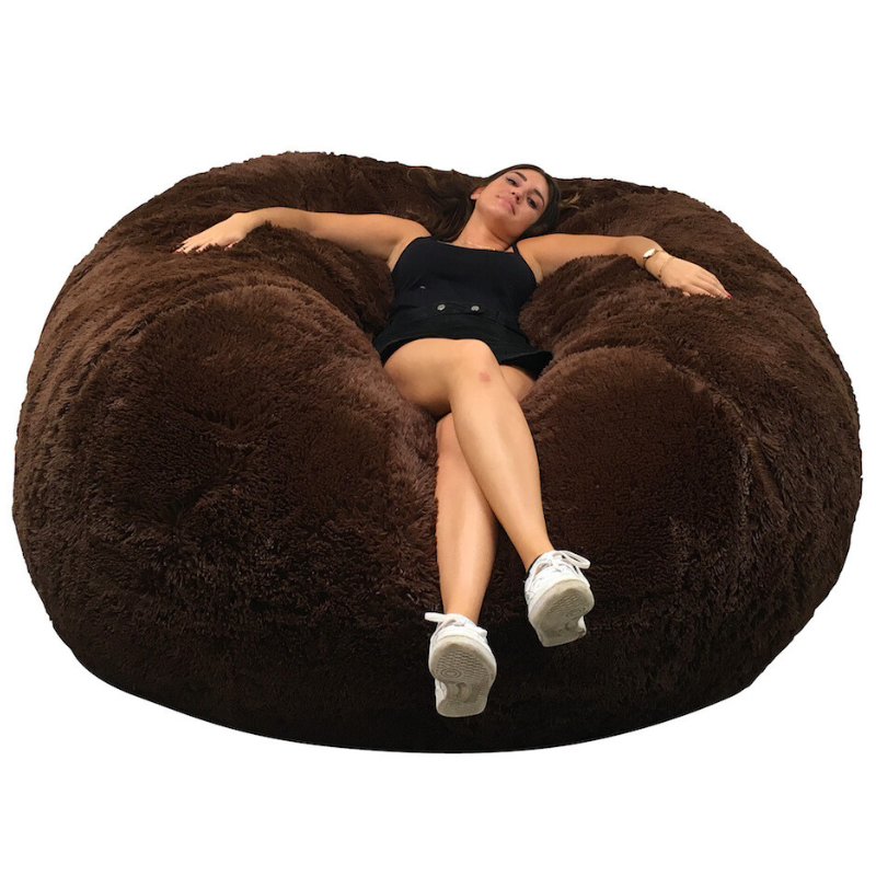 Pouf Gigante in Pelliccia - 180 Cm - Banabag