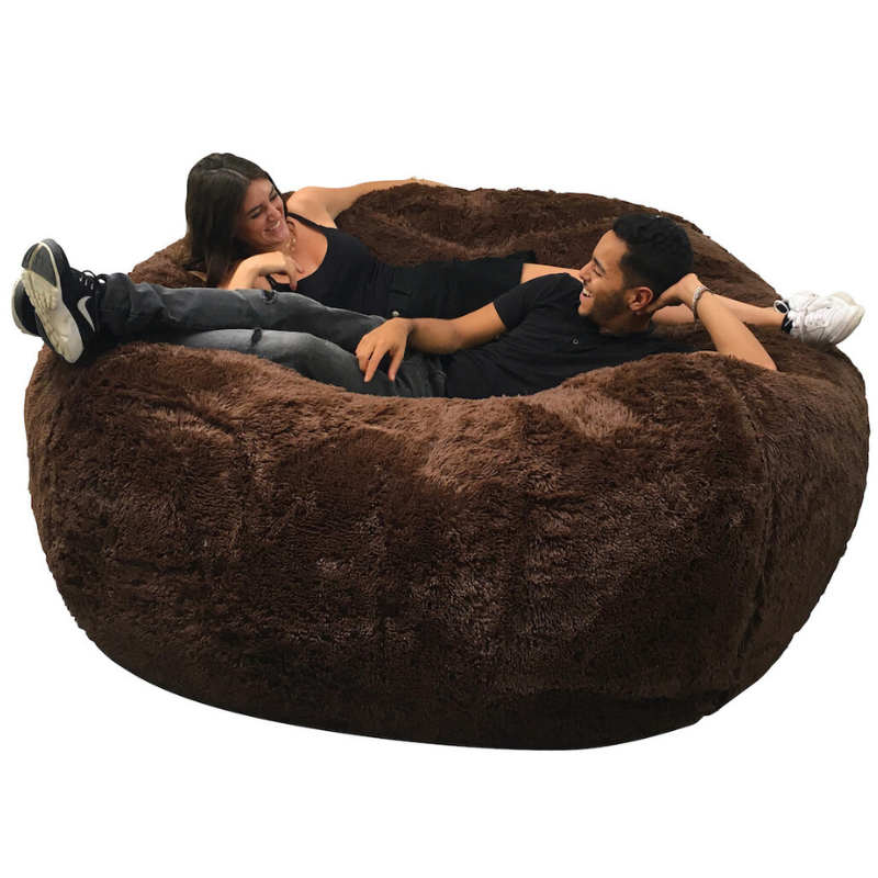 Pouf Gigante in Pelliccia - 180 Cm - Banabag
