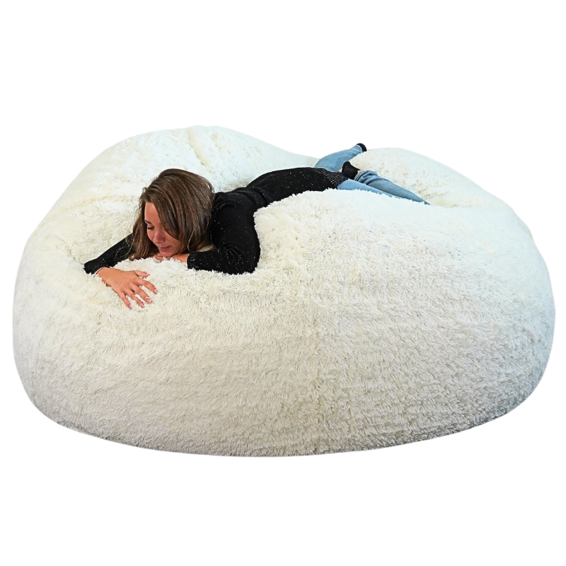 Pouf Gigante in Pelliccia - 200 Cm - Banabag