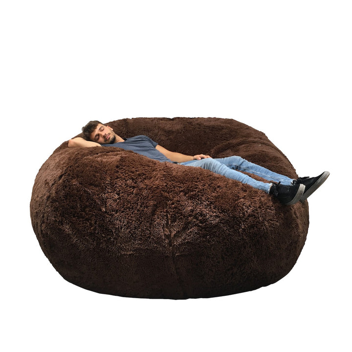 Pouf Gigante in Pelliccia - 200 Cm - Banabag