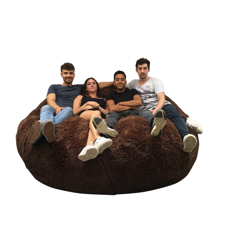 Pouf Gigante in Pelliccia - 200 Cm - Banabag