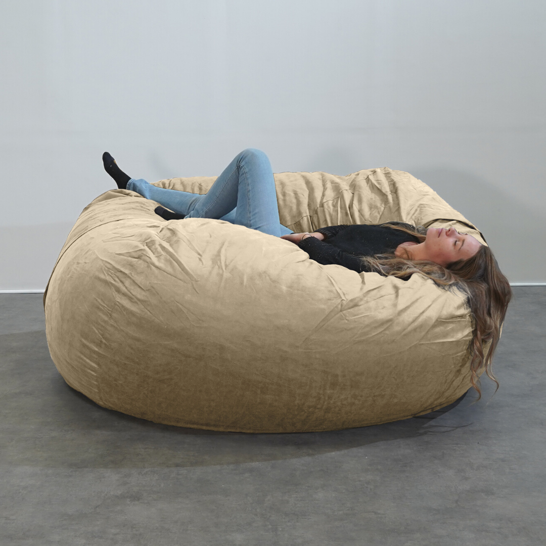 Pouf Gigante in Microsuede - 180 Cm - Banabag