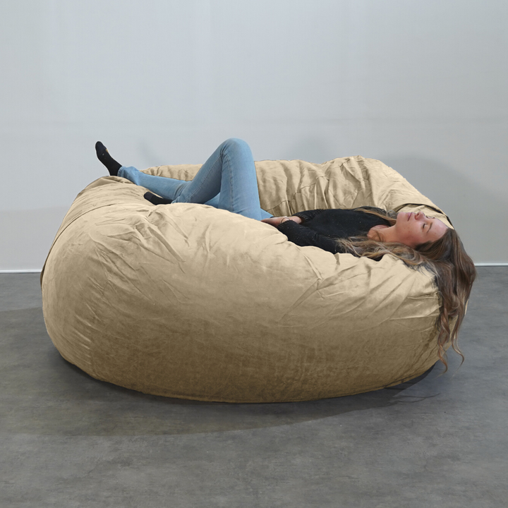Pouf Gigante in Microsuede - 180 Cm - Banabag