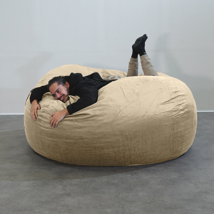 Pouf Gigante in Microsuede - 180 Cm - Banabag