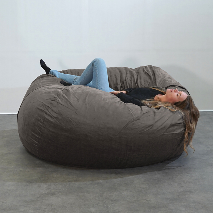 Pouf Gigante in Microsuede - 180 Cm - Banabag