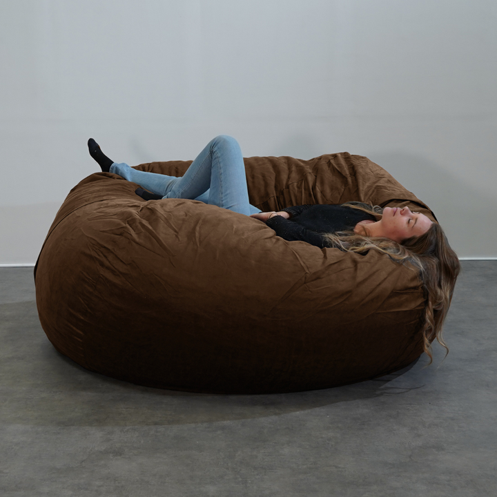 Pouf Gigante in Microsuede - 180 Cm - Banabag