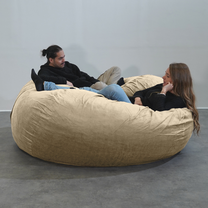 Pouf Gigante in Microsuede - 180 Cm - Banabag