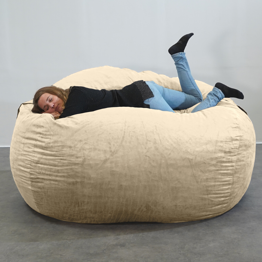 Pouf Gigante in Microscamosciato - 200 Cm - Banabag