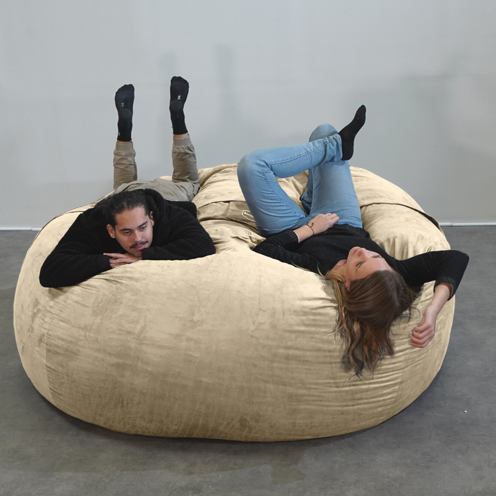 Pouf Gigante in Microscamosciato - 200 Cm - Banabag