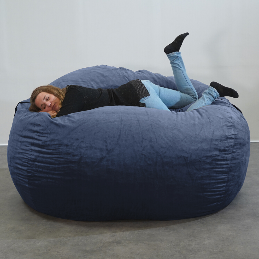 Pouf Gigante in Microscamosciato - 200 Cm - Banabag