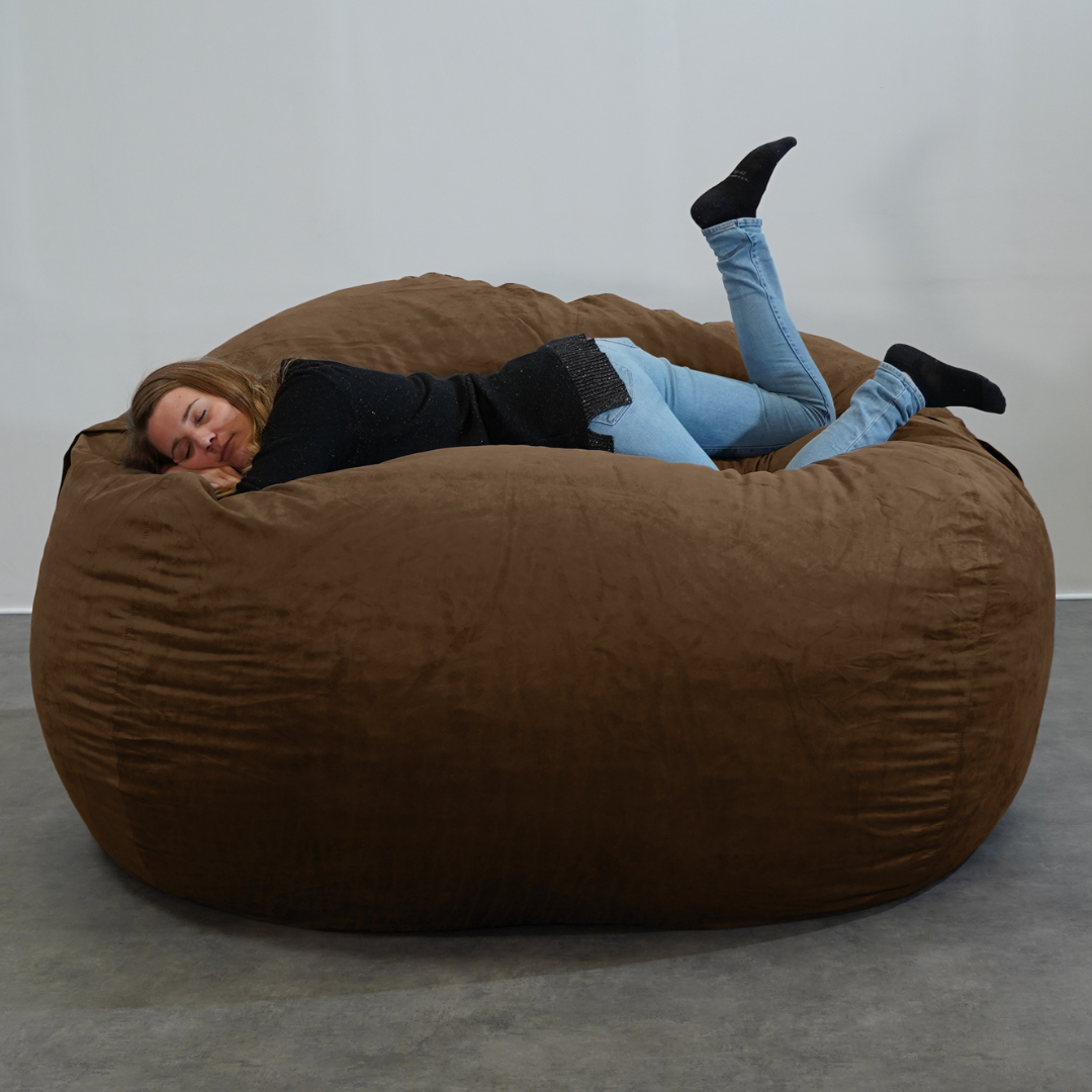 Pouf Gigante in Microscamosciato - 200 Cm - Banabag