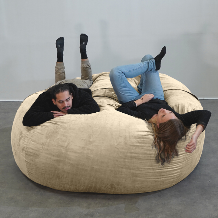 Pouf Gigante in Microscamosciato - 200 Cm - Banabag