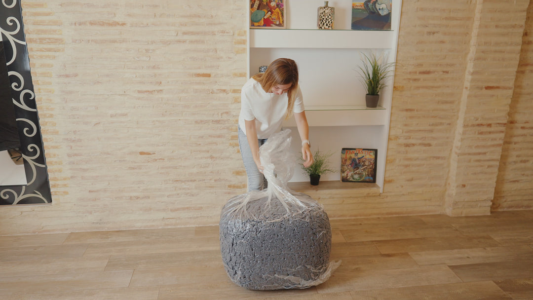 Pouf letto trasformabile 2in1